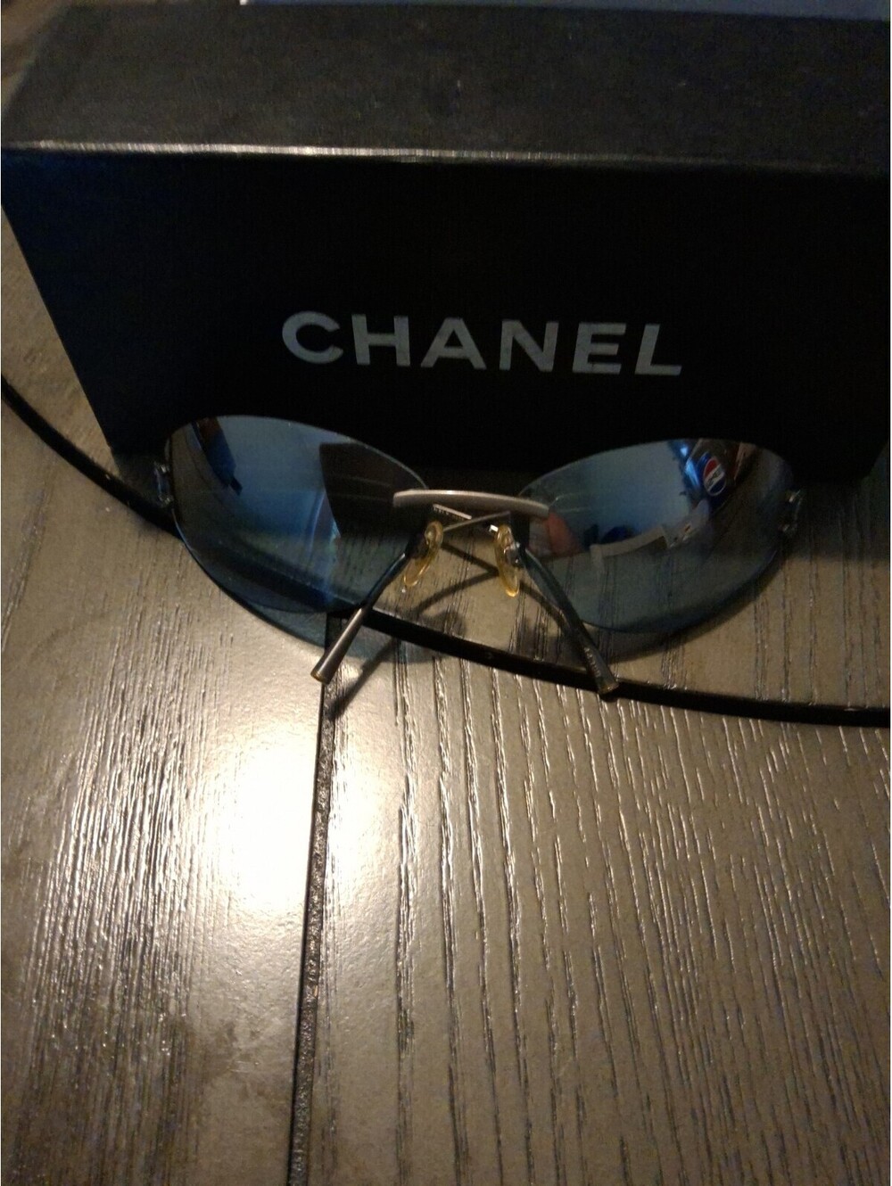 Chanel Sunglasses 4049 Rhinestone CC 4017 Rimless Vintage